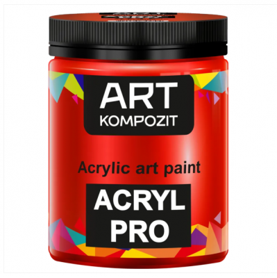 Фарба художня Acryl PRO ART Kompozit 0,43 л (274 багряний )