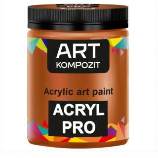 Фарба художня Acryl PRO ART Kompozit 0,43 л (134 вохра золотава)