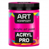 Фарба художня Acryl PRO ART Kompozit 0,43 л (554 флуоресцентний рожевий)