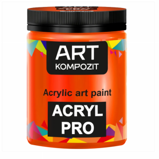 Фарба художня Acryl PRO ART Kompozit 0,43 л (553 флуоресцентний помаранчевий)