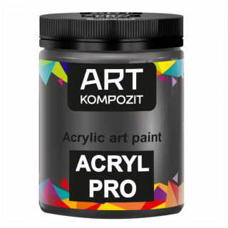 Фарба художня Acryl PRO ART Kompozit 0,43 л (511 сіра темна)