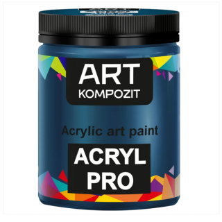 Фарба художня Acryl PRO ART Kompozit 0,43 л (409 синьо-зелений)