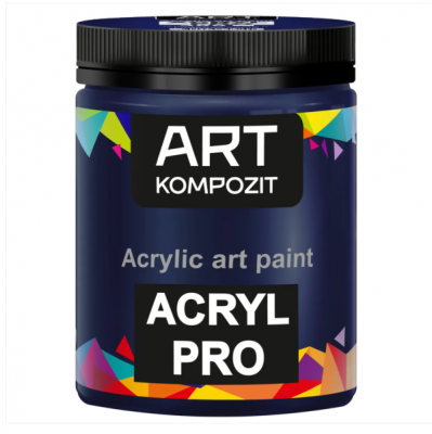 Фарба художня Acryl PRO ART Kompozit 0,43 л (388 глибоко синій)