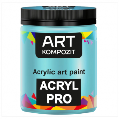Фарба художня Acryl PRO ART Kompozit 0,43 л (430 бірюзовий )