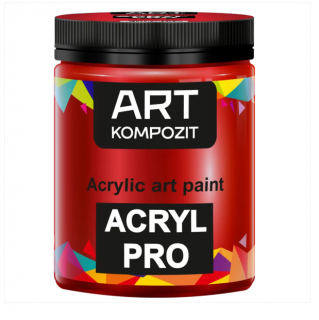 Фарба художня Acryl PRO ART Kompozit 0,43 л (259 червоний міцний )