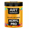 Фарба художня Acryl PRO ART Kompozit 0,43 л (113 жовтий середній )