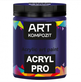 Фарба художня Acryl PRO ART Kompozit 0,43 л (390 ультрамарин синій )