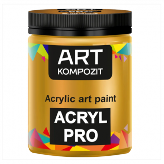 Фарба художня Acryl PRO ART Kompozit 0,43 л (131 охра жовта )