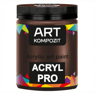 Фарба художня Acryl PRO ART Kompozit 0,43 л (492 умбра палена )