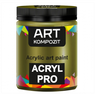 Фарба художня Acryl PRO ART Kompozit 0,43 л (331 оливковий )