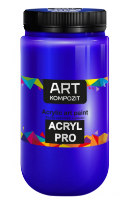 Фарба художня Acryl PRO ART Kompozit 1л (378 блакитний ФЦ)