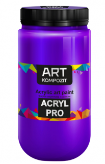 Фарба художня Acryl PRO ART Kompozit 1л (440 ультрамарин фіолетовий )