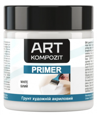 Ґрунт акриловий ART Kompozit , білий, 0,4 л