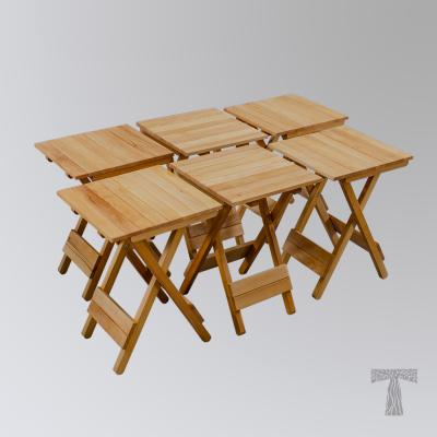 Комплект стіл розкладний TART L + 6 табурети