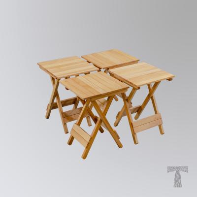 Комплект стіл розкладний TART M + 4 табурети