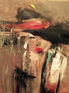 Lady with hat