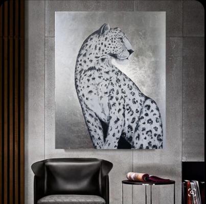 Painting leopard