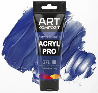 Фарба художня Acryl PRO ART Kompozit 0,075 л ТУБА (371 кобальт синій темний )