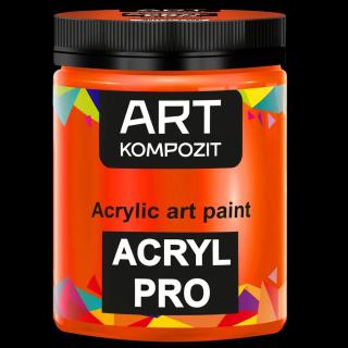Фарба художня Acryl PRO ART Kompozit 0,43 л (553 флуоресцентний помаранчевий)